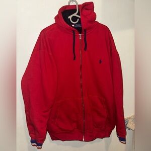 NWOT Polo Ralph Lauren Fleece Lined Hoodie Jacket